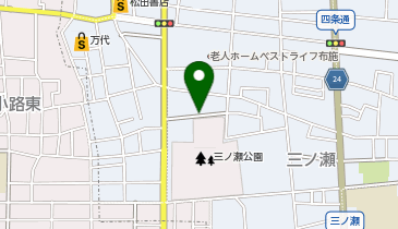 Dパーキング三ノ瀬1丁目第2の地図画像
