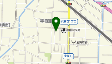Dパーキング宇保町第1の地図画像