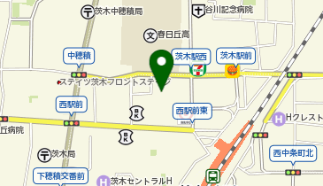 Dパーキング茨木市西駅前町第1の地図画像