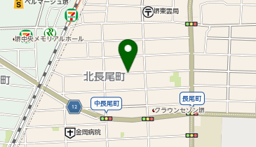 Dパーキング北長尾町2丁第1の地図画像