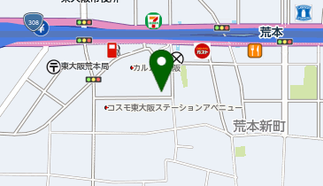 Dパーキング荒本新町第1の地図画像