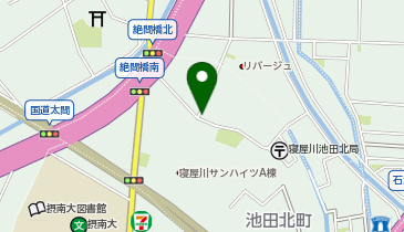 Dパーキング池田北町第1の地図画像