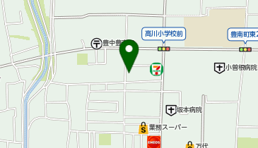 Dパーキング豊南町西3丁目第1の地図画像