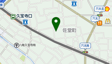 Dパーキング佐堂町1丁目第1の地図画像