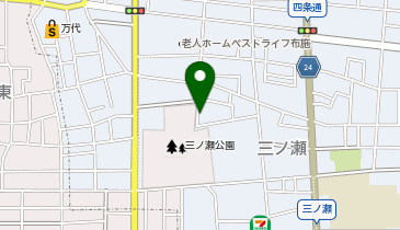 Dパーキング三ノ瀬1丁目第3の地図画像
