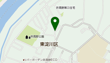 Dパーキング井高野3丁目第1の地図画像