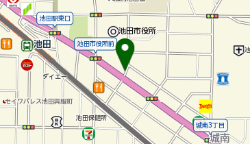 Dパーキングかごの屋池田市役所前店の地図画像