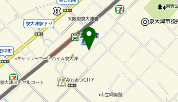 Dパーキング泉大津駅前第1の地図画像