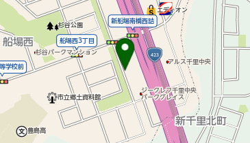 Dパーキング箕面市船場西3丁目第1の地図画像