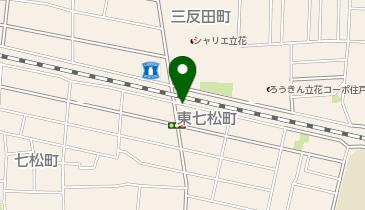 Dパーキング東七松町1丁目第1の地図画像