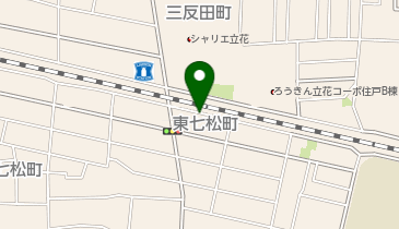 Dパーキング東七松町1丁目第2の地図画像