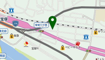 Dパーキングテニスラウンジ宝塚第1の地図画像