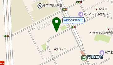 Dパーキングポートピアプラザ商業施設付帯駐車場の地図画像