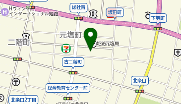 Dパーキング姫路市古二階町第1の地図画像