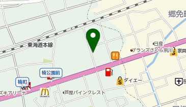 Dパーキング芦屋市楠町第2の地図画像