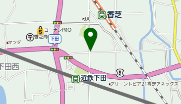 Dパーキング近鉄下田第1の地図画像