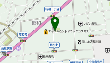 Dパーキング倉敷昭和2丁目第1の地図画像