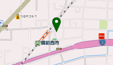 Dパーキング備前西市駅前第1の地図画像