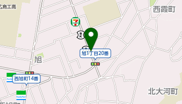 Dパーキング広島市旭2丁目第1の地図画像