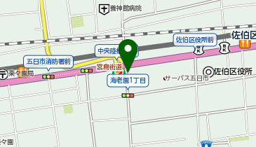 Dパーキング広島市海老園1丁目第1の地図画像