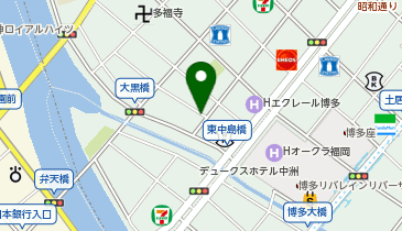 Dパーキング福岡市須崎町第3の地図画像