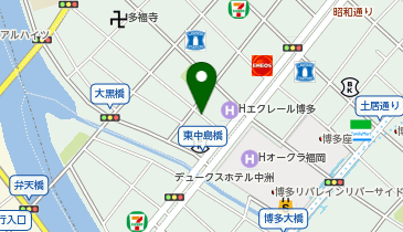 Dパーキング福岡市須崎町第4の地図画像