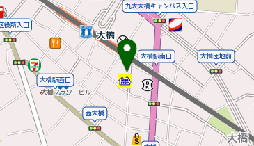 Dパーキング大橋1丁目第1の地図画像