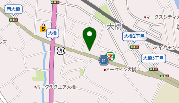 Dパーキング大橋2丁目第1の地図画像