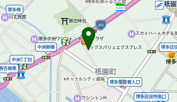 DYパーク福岡市祇園町第2の地図画像