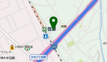 Dパーキング笹原駅前第1の地図画像