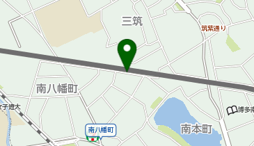 Dパーキング福岡市南八幡町2丁目第1の地図画像