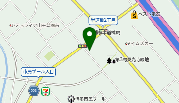 Dパーキング半道橋1丁目第1の地図画像