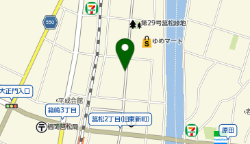 Dパーキング筥松2丁目第1の地図画像