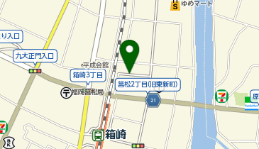 Dパーキング筥松2丁目第2の地図画像