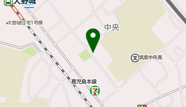 Dパーキング大野城市中央2丁目第1の地図画像