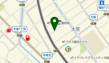 Dパーキング大宮1丁目第3の地図画像