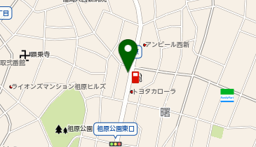 Dパーキング祖原第3の地図画像