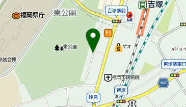 Dパーキング東公園第1の地図画像