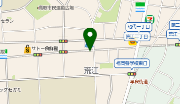 Dパーキング福岡市荒江2丁目第1の地図画像