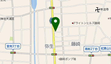 Dパーキング福岡市藤崎1丁目第4の地図画像