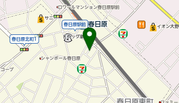 Dパーキング春日原北町3丁目第3の地図画像