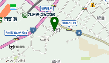 Dパーキング門司本町第1の地図画像