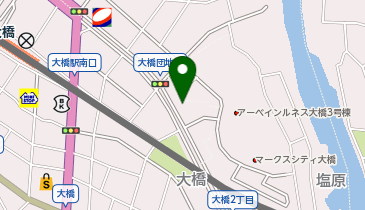 Dパーキング大橋2丁目第2の地図画像