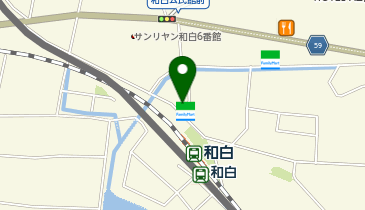 Dパーキング和白3丁目第1の地図画像