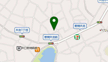 Dパーキング大池1丁目第1の地図画像