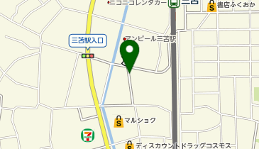 Dパーキング三苫4丁目第2の地図画像