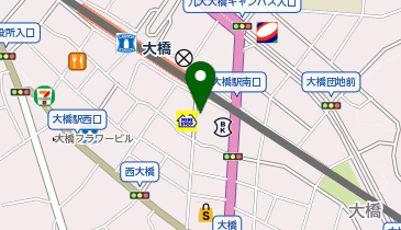 Dパーキング大橋1丁目第6の地図画像