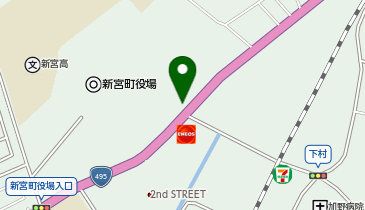 Dパーキングライフガーデン新宮中央の地図画像