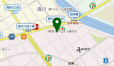 Dパーキング那の川1丁目第4の地図画像