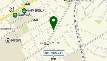 Dパーキング北九州市清水1丁目第1の地図画像